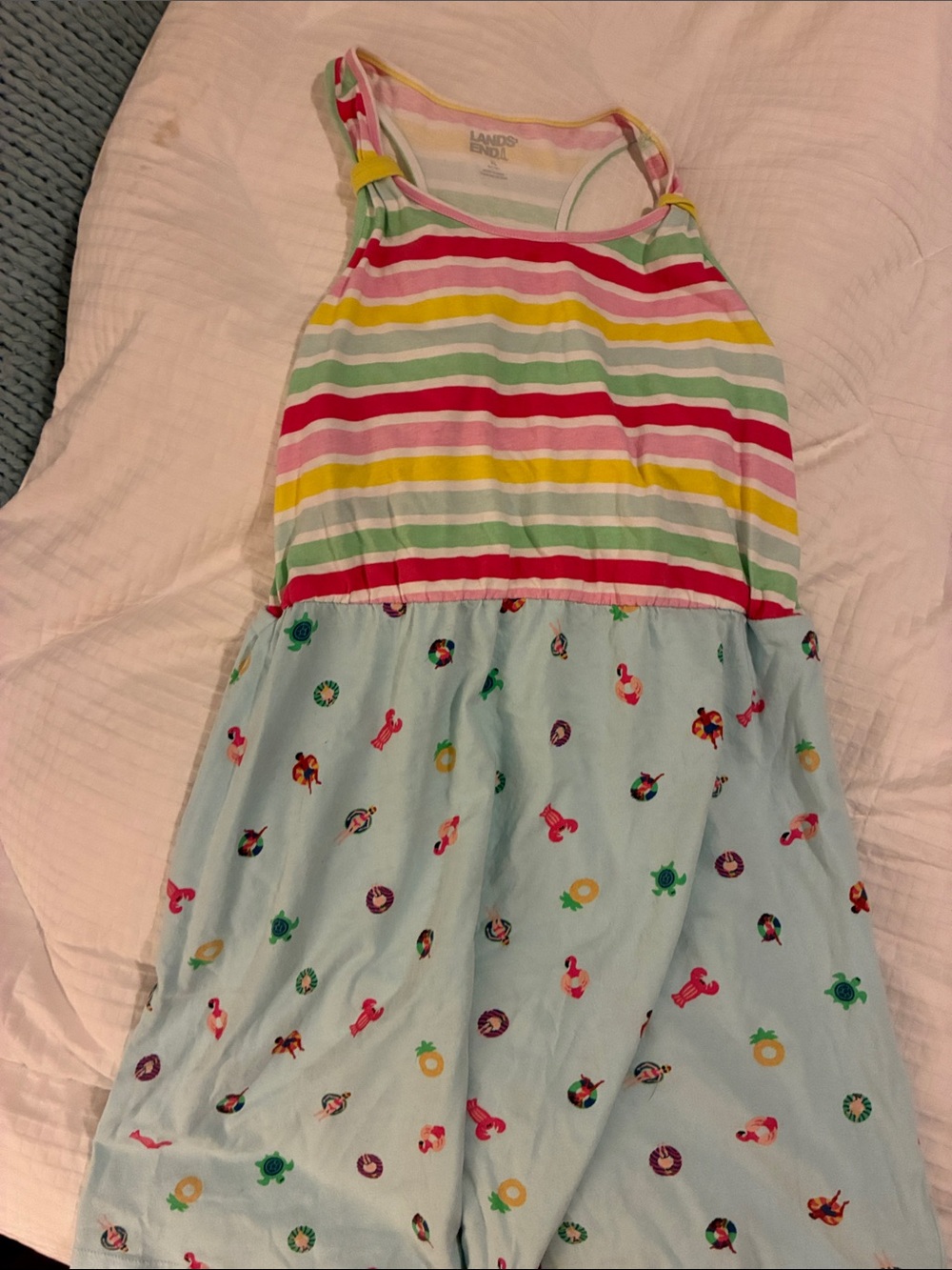 Lands End casual cotton dress